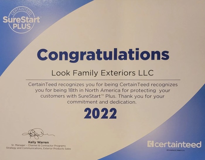 Certified Partners | Look Family Exteriors, LLC Certified Partners | Look Family Exteriors, LLC