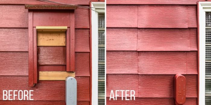 How to Repair Aluminum Siding - The Handyman's Daughter How to Repair Aluminum Siding - The Handyman's Daughter